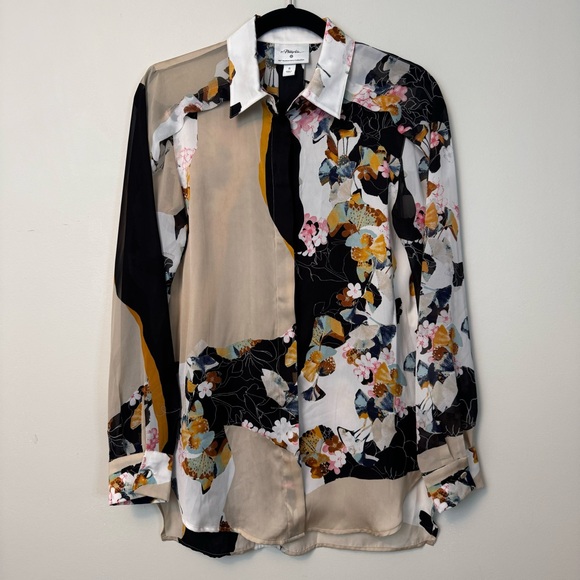 3.1 Phillip Lim for Target Floral Blouse - Picture 2 of 15